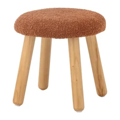 Tabouret Aksel, Marron