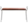 Tabouret Anytwo, Blanc-cognac vintage