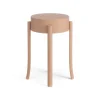 Tabouret Avavick, Bouleau-beige pink