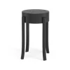 Tabouret Avavick, Bouleau-noir teinté