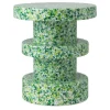 Tabouret Bit Stack, Vert