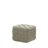 Tabouret Cube, Taupe