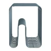 Tabouret Curva, Dusty blue