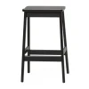 Tabouret de bar Angle Standard 65 cm, Noir