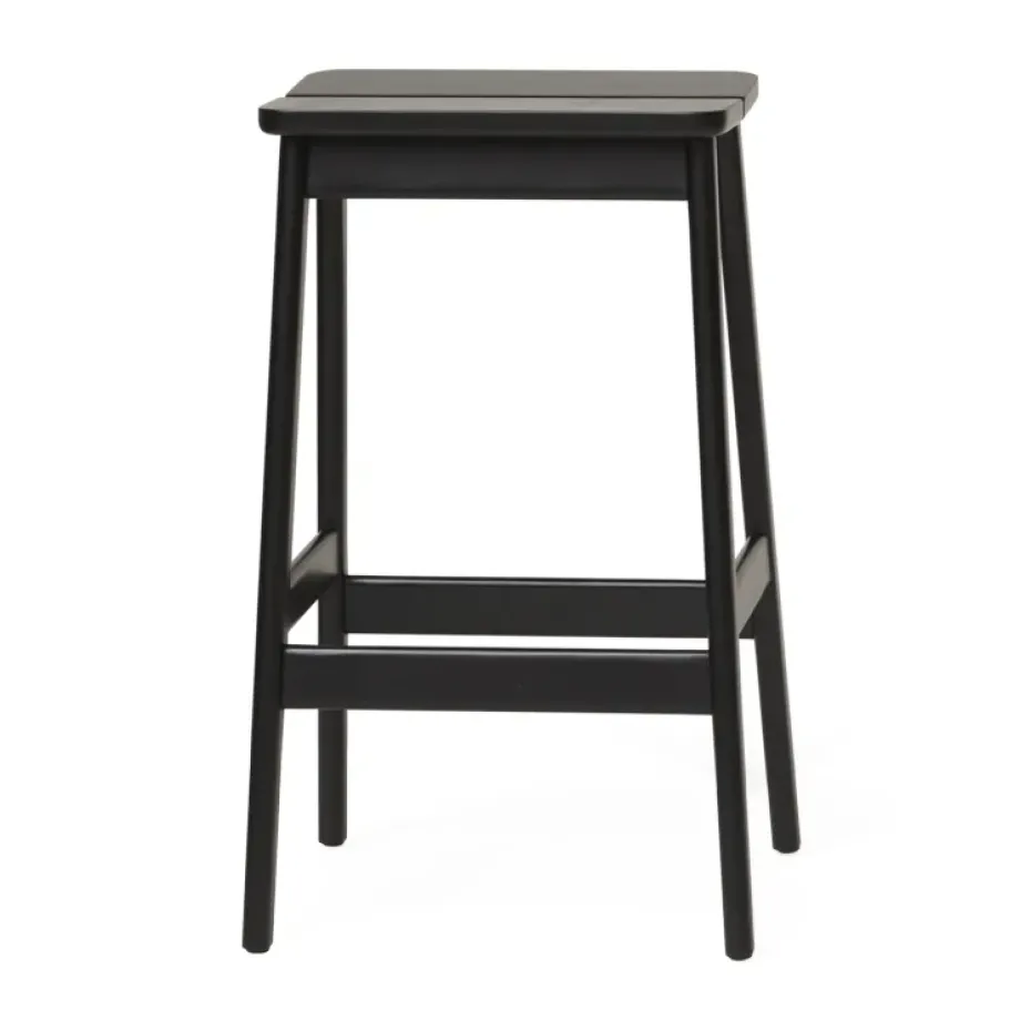 Tabouret de bar Angle Standard 65 cm, Noir