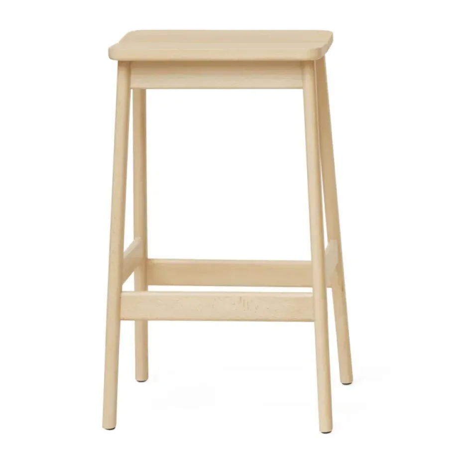 Tabouret de bar Angle Standard 65 cm, Hêtre