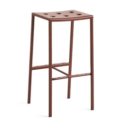 Tabouret de bar Balcony haut 75 cm, Iron red