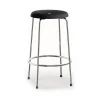 Tabouret de bar, Base noir-chrome, 63 cm