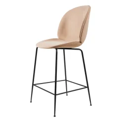 Tabouret de bar Beetle Fully Upholstered bas, Sunday 034-black