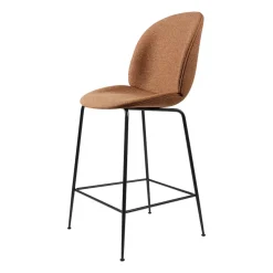 Tabouret de bar Beetle Fully Upholstered bas, Around bouclé 032-black