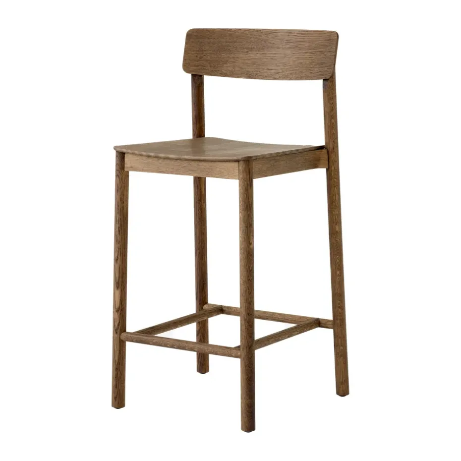 Tabouret de bar Betty TK13 Counter Chair 65 cm, Chêne fumé