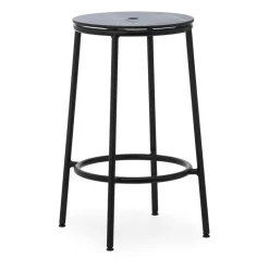 Tabouret de bar Circa 65 cm, Chêne noir