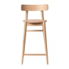 Tabouret de bar J185 Øst 65 cm, Oak nature laqué