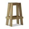 Tabouret de bar Let 75 cm, Oak