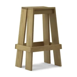 Tabouret de bar Let 75 cm, Oak