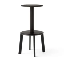 Tabouret de bar Massif AV40, Dark stained oak-warm black