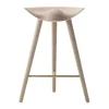 Tabouret de bar ML42 69 cm, Chêne-acier