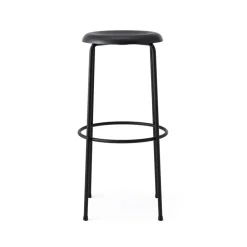 Tabouret de bar, Noir-noir, 78 cm
