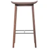 Tabouret de bar NY11 65 cm, Dark smoked oak
