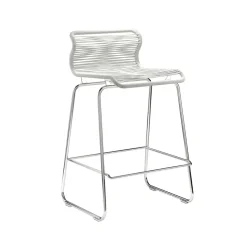 Tabouret de bar Panton One kitchen, duke, acier inoxydable