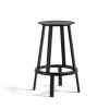 Tabouret de bar Revolver, Black, low