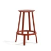 Tabouret de bar Revolver, Red, low