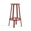 Tabouret de bar Revolver, Red, high