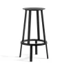Tabouret de bar Revolver, Black, high