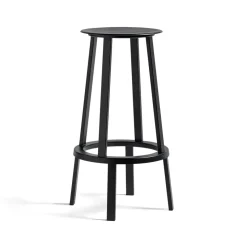 Tabouret de bar Revolver, Black, high