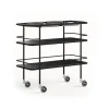 Tabouret de bar S70-3, Noir