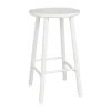 Tabouret de bar ZigZag 63 cm, Bouleau blanc