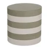 Tabouret empilable Iro, Olive-clay