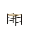 Tabouret J16, Naturel-chêne noirci