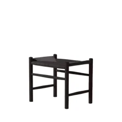 Tabouret J16, Noir-chêne noirci