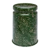 Tabouret Last Ø32x44 cm, Green-pink splatter