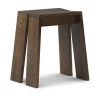 Tabouret Let, Brown Stained Ash
