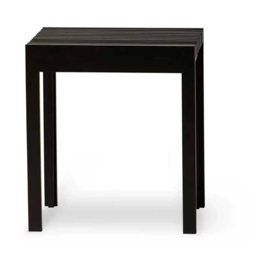Tabouret Lightweight 40x45 cm, Noir