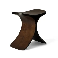 Tabouret Luno 48x28x72 cm, Chêne foncé