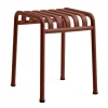 Tabouret Palissade, Iron red