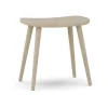 Tabouret Palle chêne, Vernis mat clair