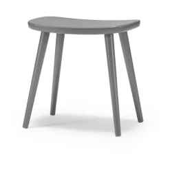 Tabouret Palle, Gris foncé
