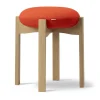 Tabouret Pioneer bas, Vidar 542-chêne laqué