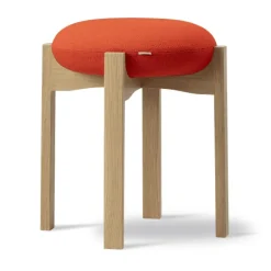 Tabouret Pioneer bas, Vidar 542-chêne laqué