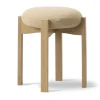 Tabouret Pioneer bas, Vidar 323-chêne laqué