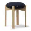Tabouret Pioneer bas, Vidar 786-chêne laqué