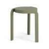 Tabouret Spin H44 cm, Frêne-moss green