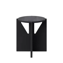 Tabouret Stool, oak black