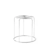 Tabouret Wire VP11, Stainless steel