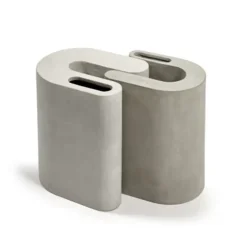 Tabouret/table d’appoint Concrete 37 cm, Grey