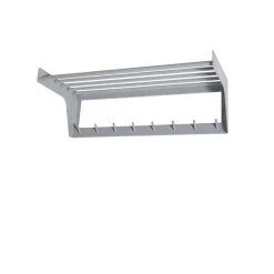 Étagère à chapeaux Alfred, gris clair